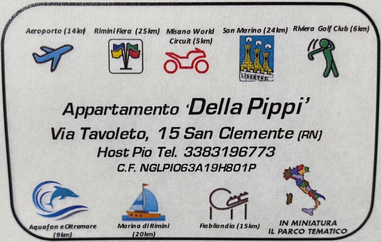 Ferienwohnung Bilocale Della Pippi San Clemente Sant'Andrea in Casale Exterior foto
